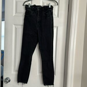Abercrombie & Fitch Ultra High Rise Super Skinny Ankle Jeans